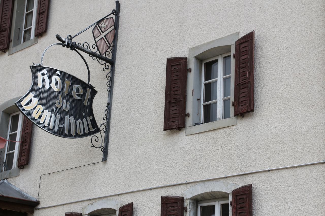 Hotel Du Vanil-Noir Grandvillard Bagian luar foto